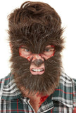 Masque cheveux Loup-Garou adulte