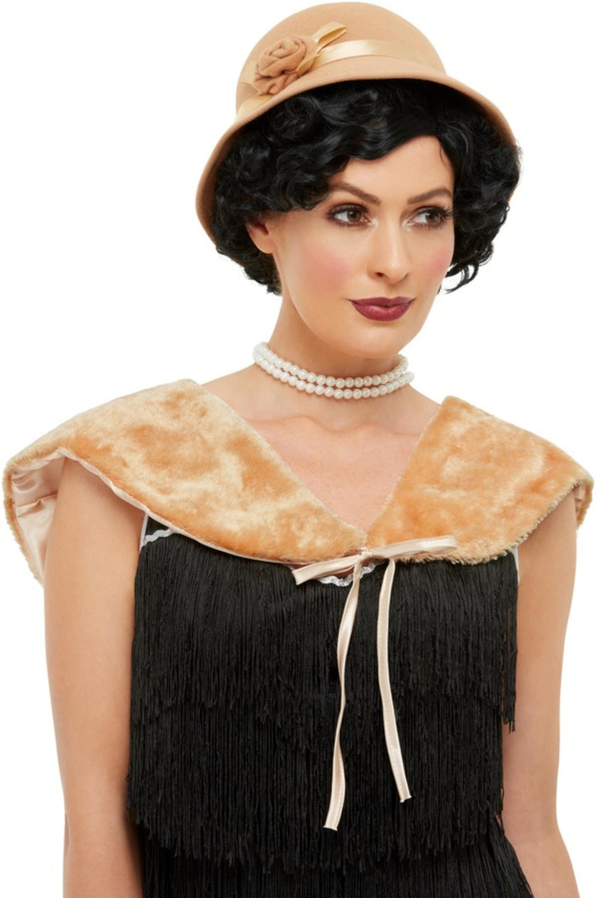 Set femme Années 20 doré