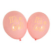 8 ballons roses (30 cm) - Pattern Works Pink