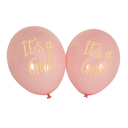 8 ballons roses (30 cm) - Pattern Works Pink