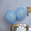 8 ballons en latex bleus 