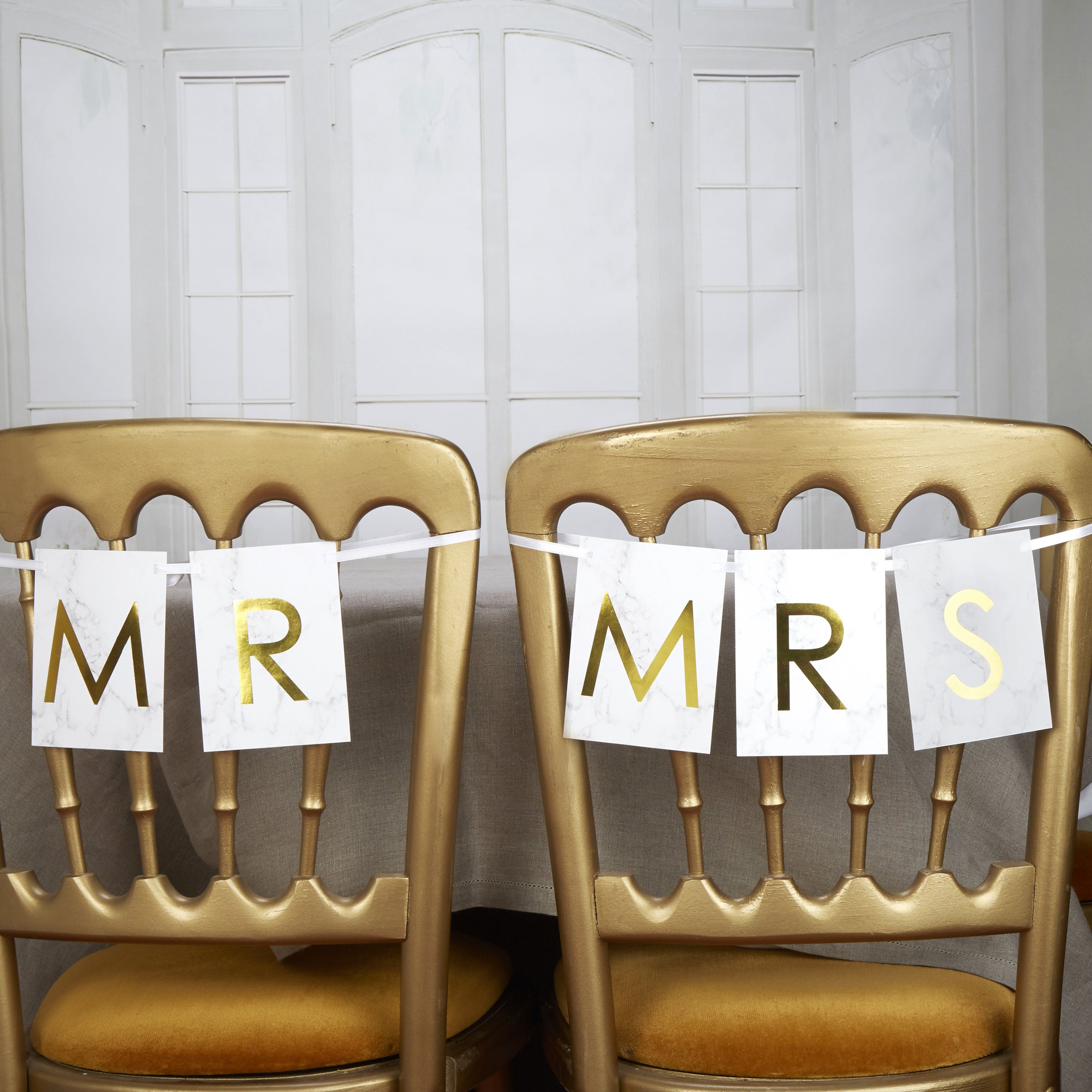 Décoration pour chaise 