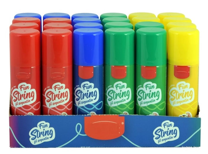 lot de 24 bombes à serpentin fil fou mix 70ml