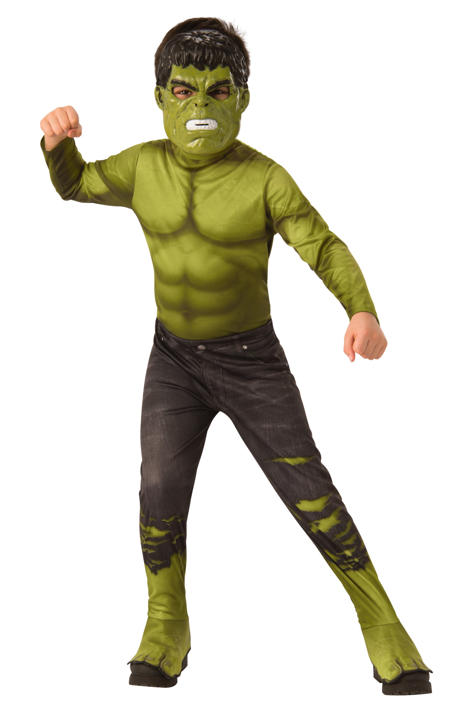 Déguisement Hulk pantalon déchiré garçon - Avengers