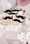 6 moustaches pour photobooth