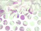 Confettis rond iridescent pour la table - New Year & Carnival