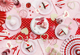 10 pailles roses pastel en papier - Unicorn