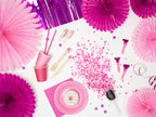 Canon à confettis push pop roses