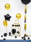 Bougie anniversaire dorée chiffre 1