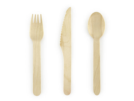 18 couverts en bois - Woodland