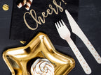 18 couverts avec étoiles dorées en bois - New Year’s Eve Collection