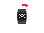 6 moules cupcakes pirates en carton - Pirates Party
