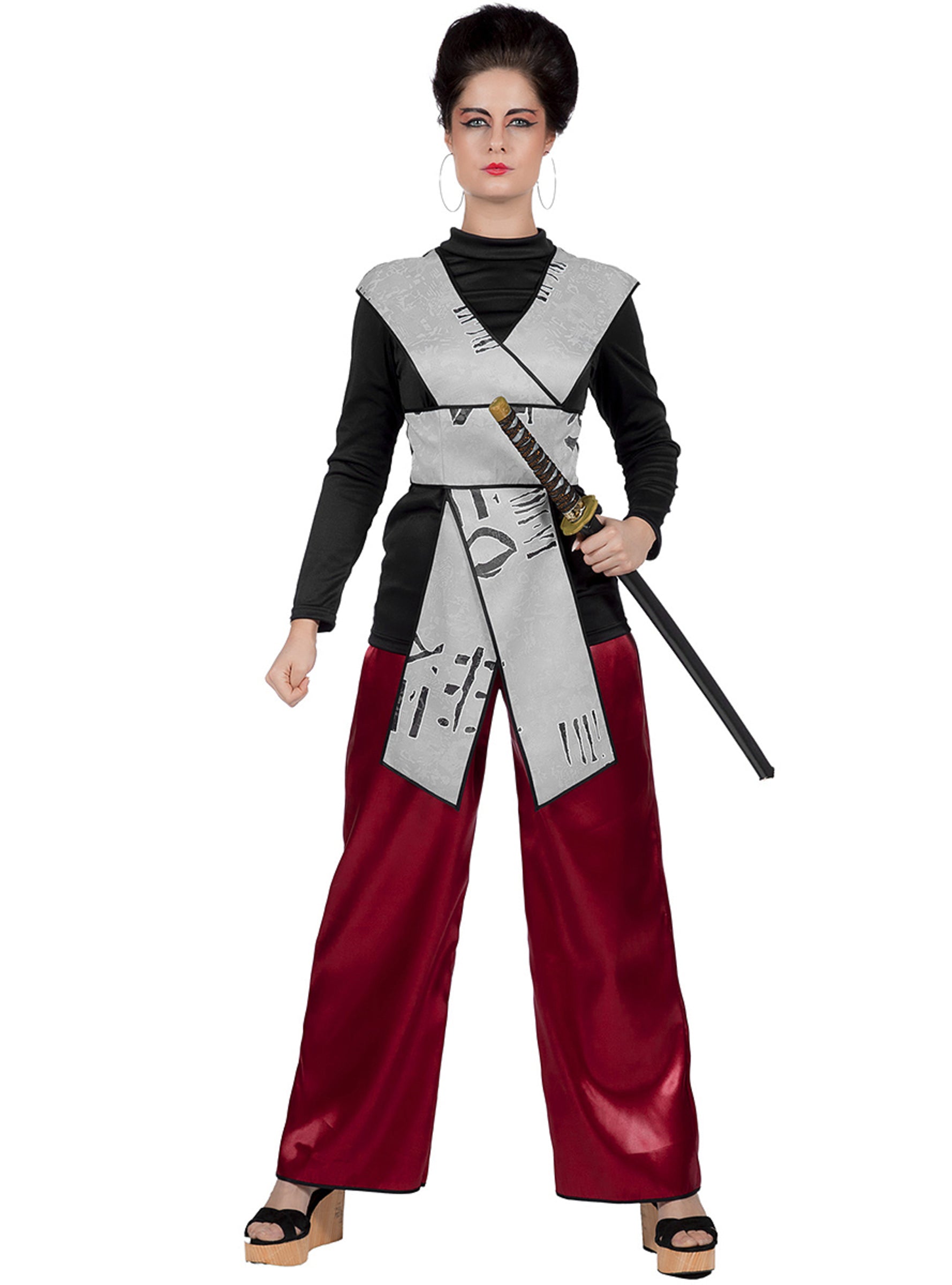 Déguisement samouraï femme