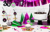6 sans-gênes holographiques variés - Colorful & holographic birthday