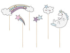 5 figurines divers licorne - Unicorn Collection