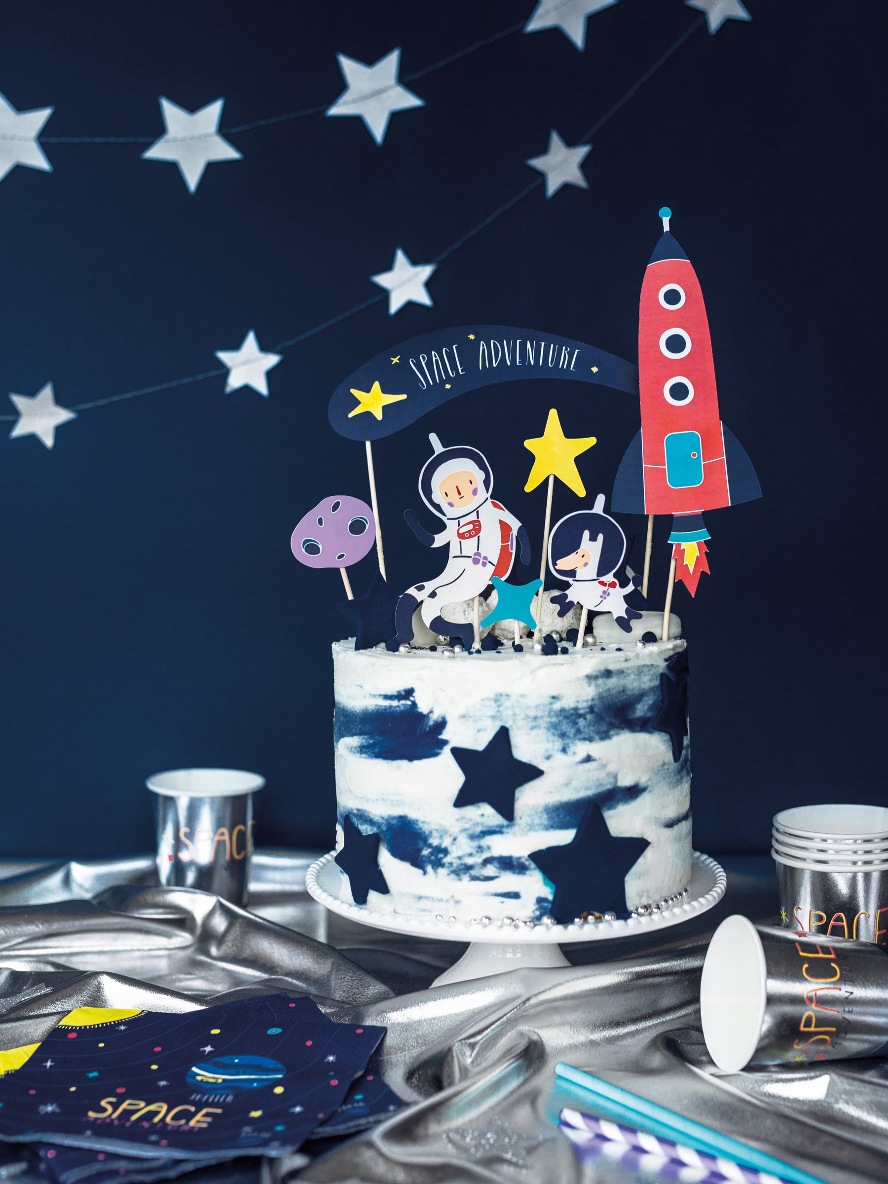 7 figurines pour gâteau 