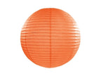 Lampion orange en papier de 35 cm