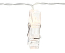 Guirlande lumière LED avec pinces de 1,4 m