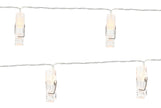 Guirlande lumière LED avec pinces de 1,4 m