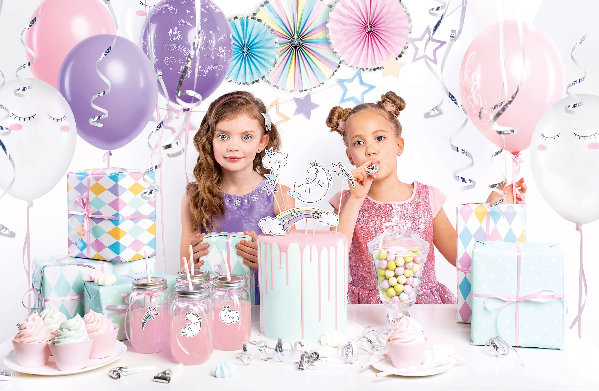 Kit décoration fête licorne - Unicorn