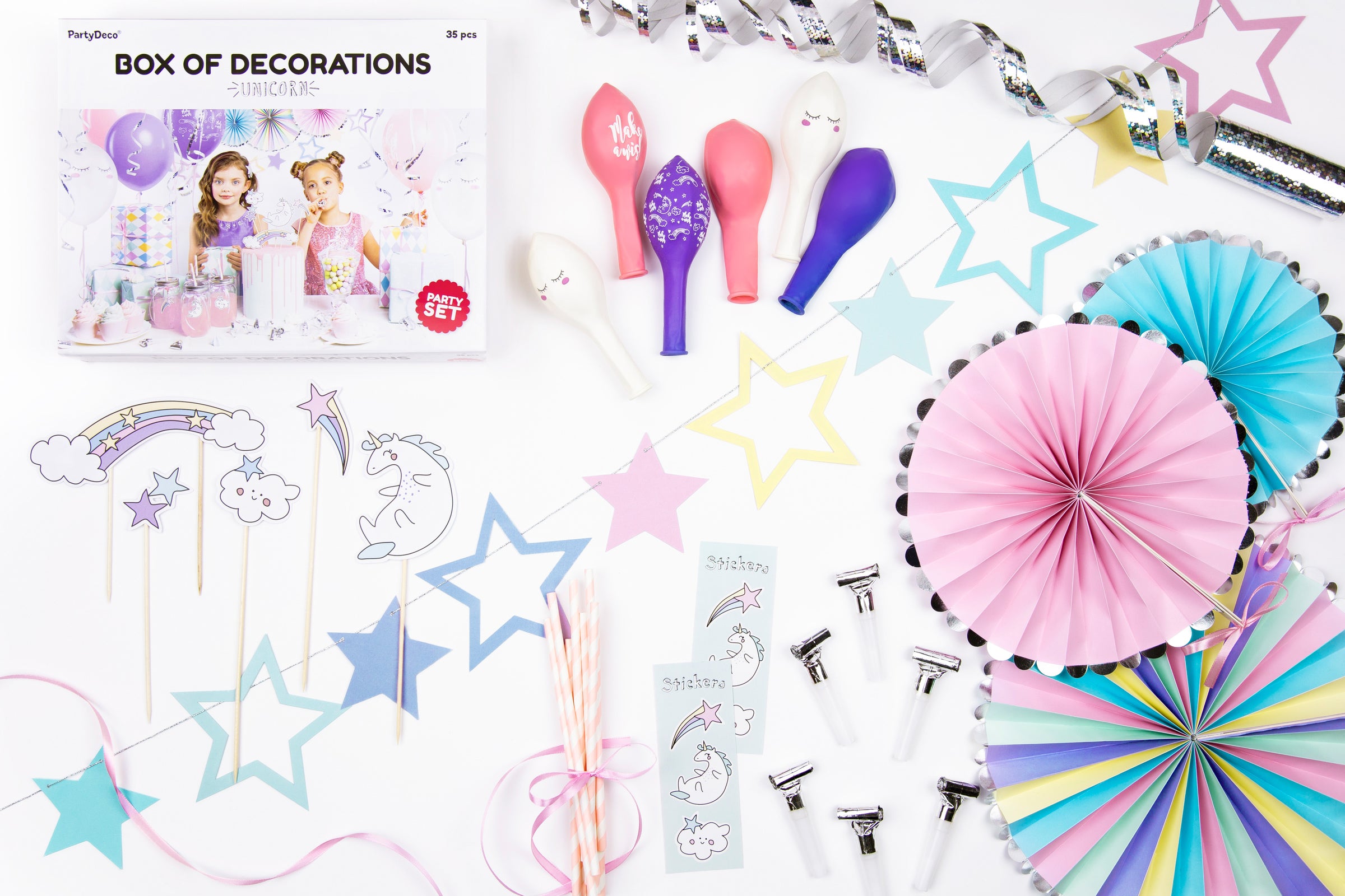 Kit décoration fête licorne - Unicorn