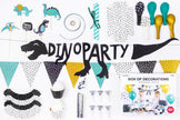 Kit décoration fête dinosaures - Dinosaures