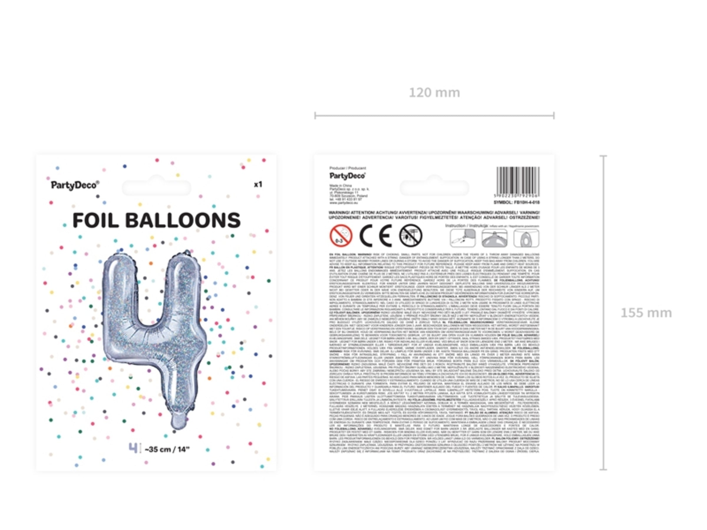 Ballon aluminium 