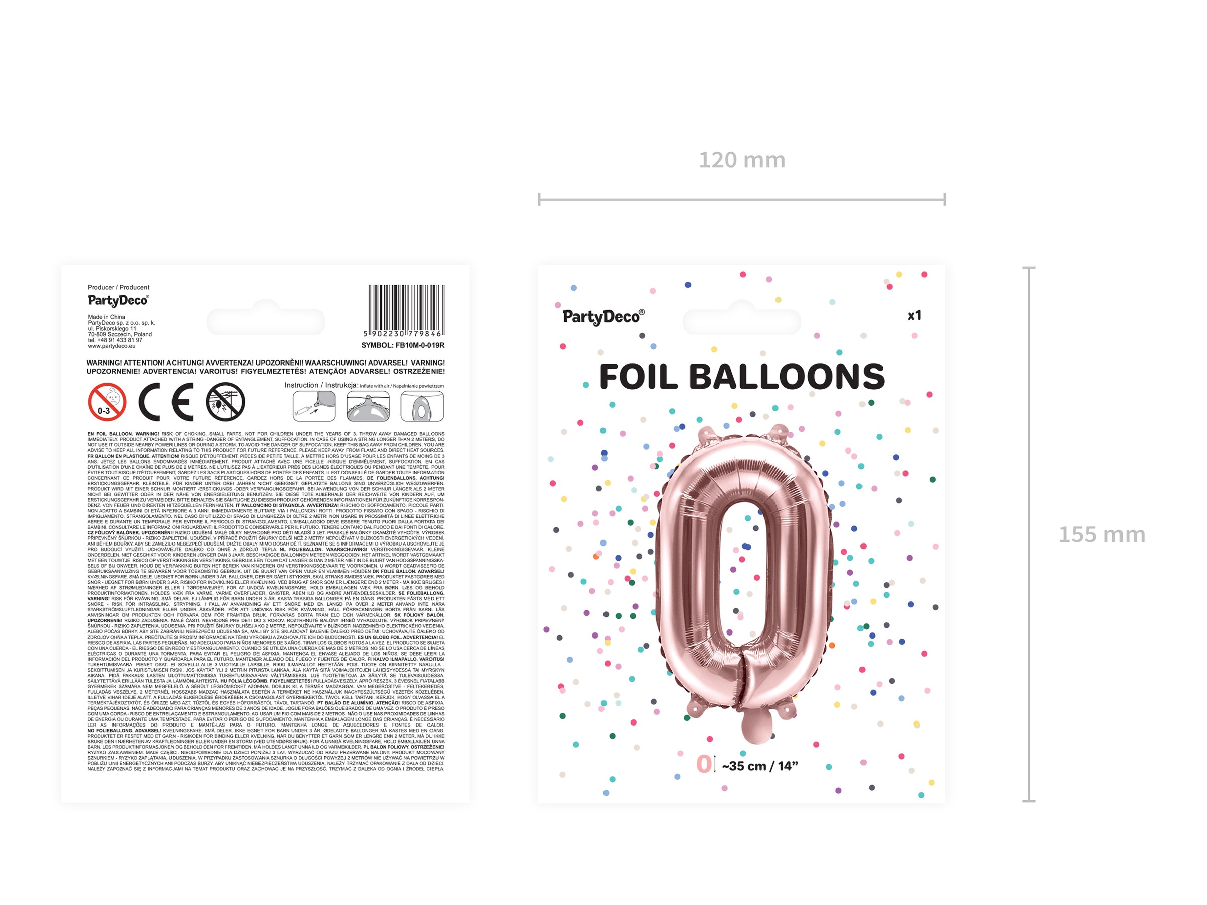 Ballon aluminium 