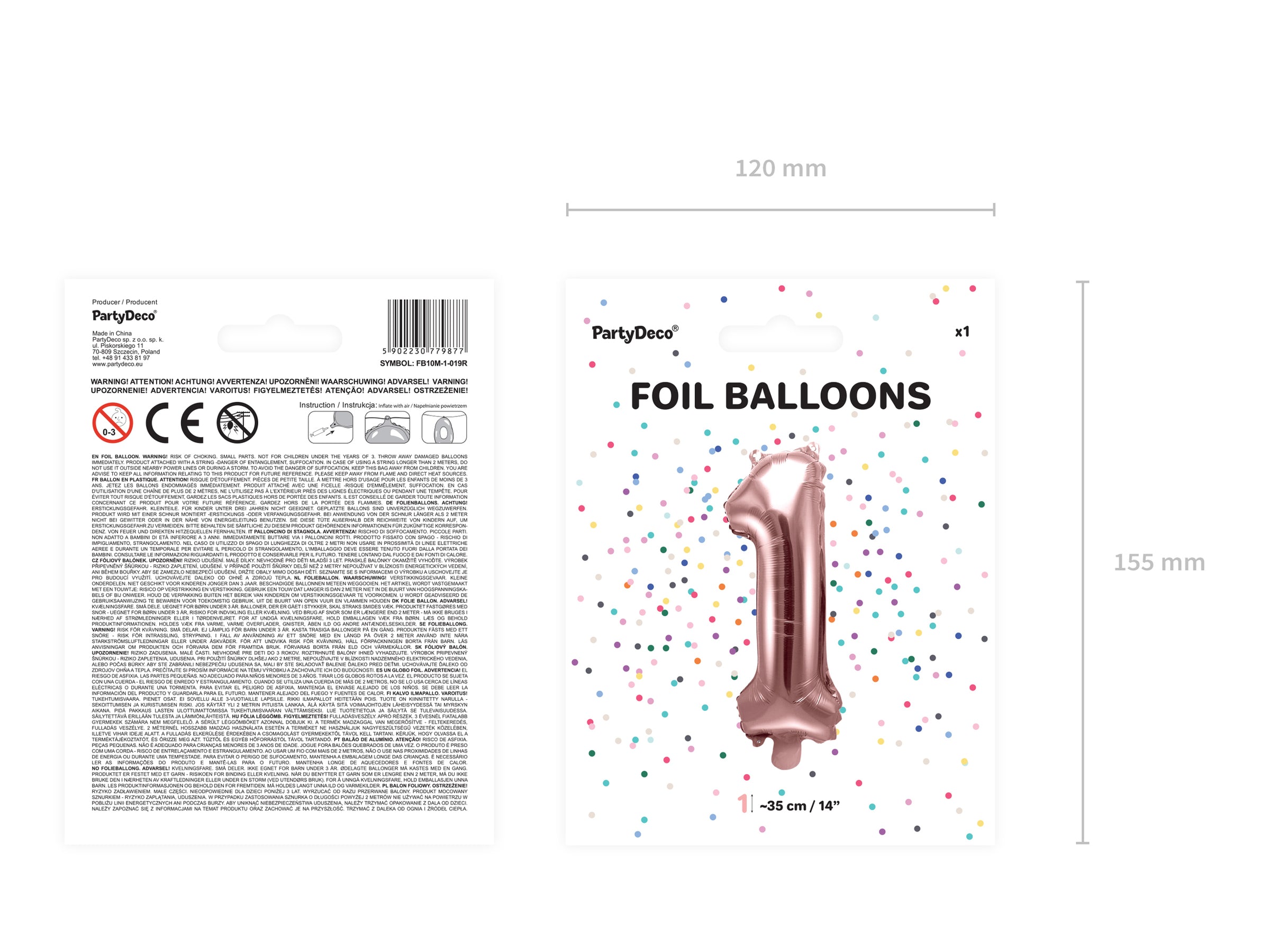 Ballon aluminium 