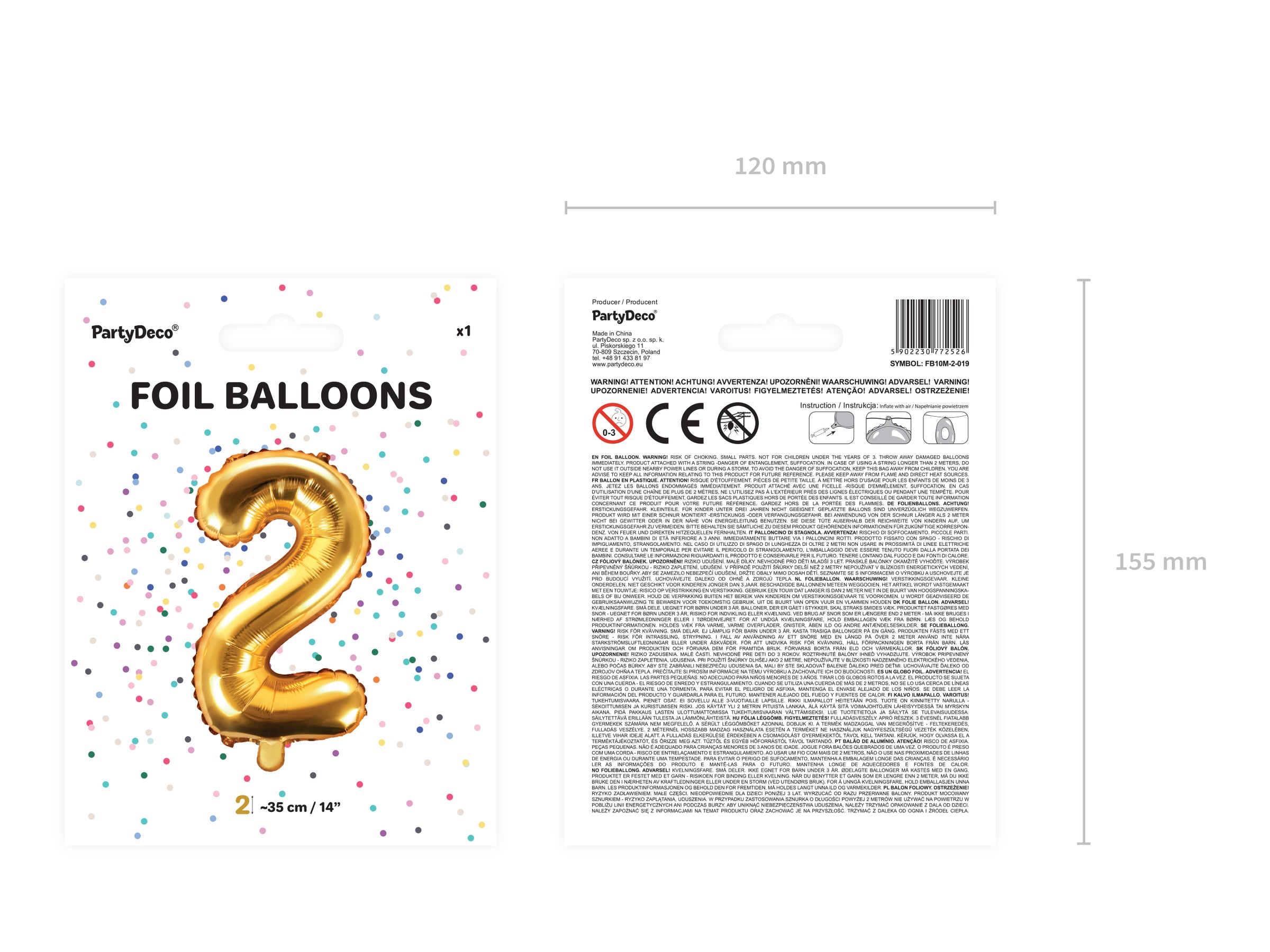 Ballon aluminium 