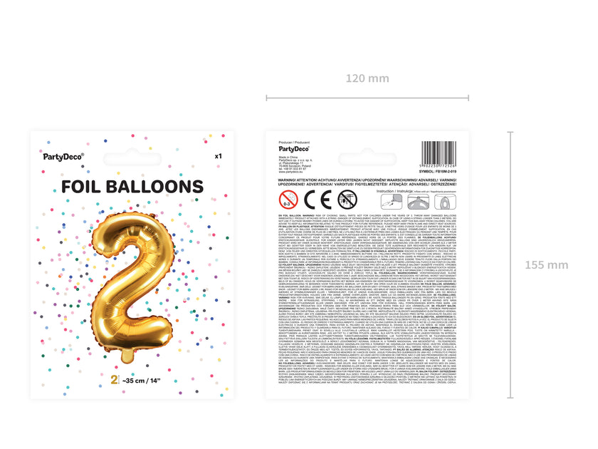 Ballon aluminium 