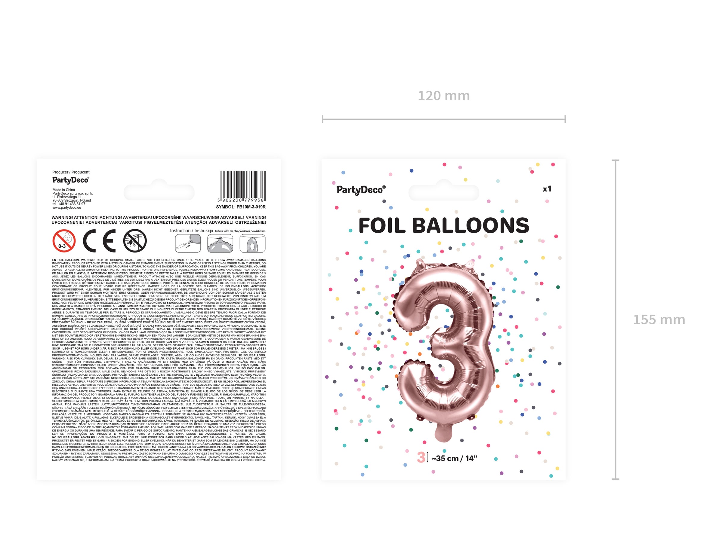 Ballon aluminium 