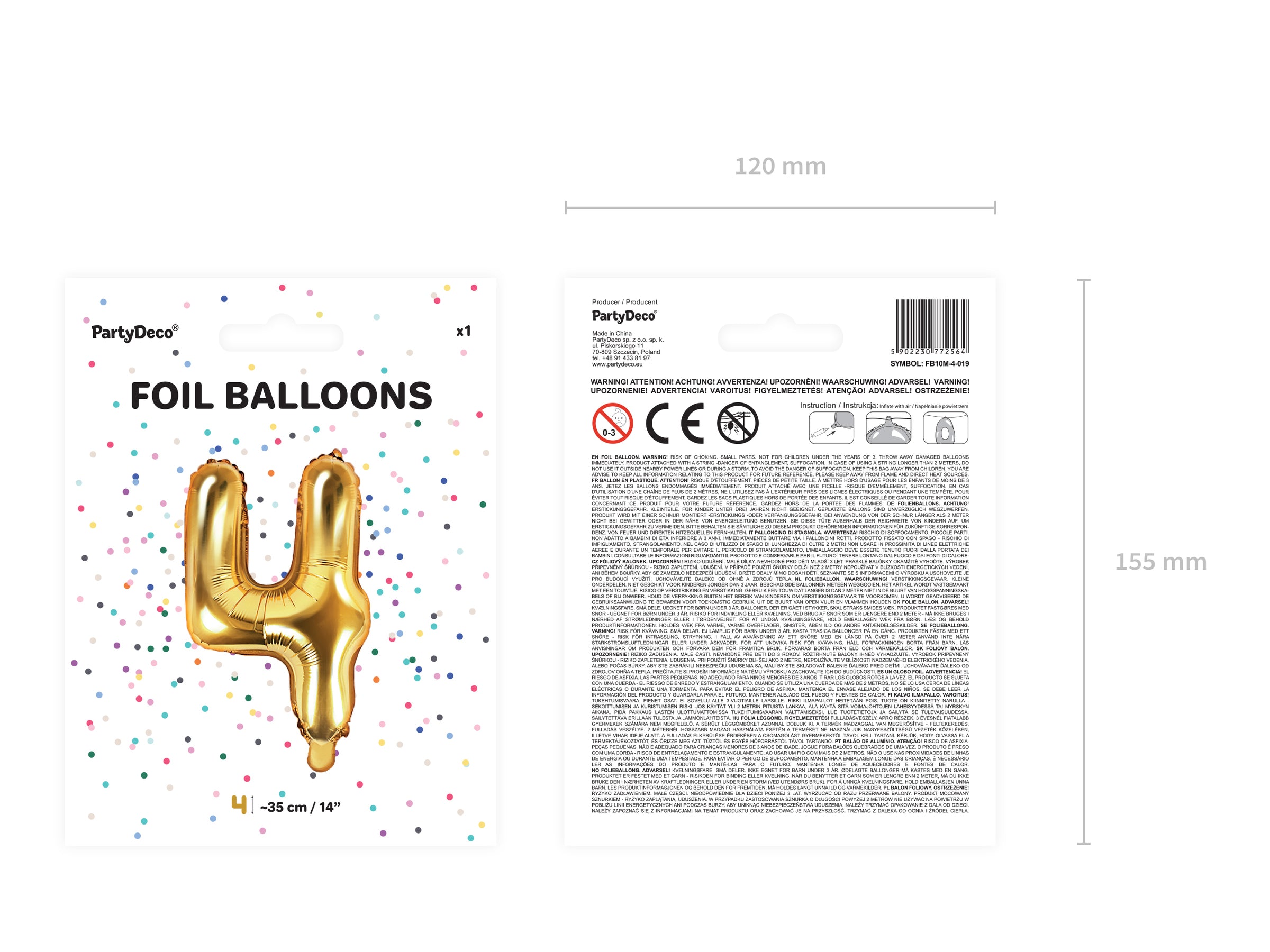 Ballon aluminium 
