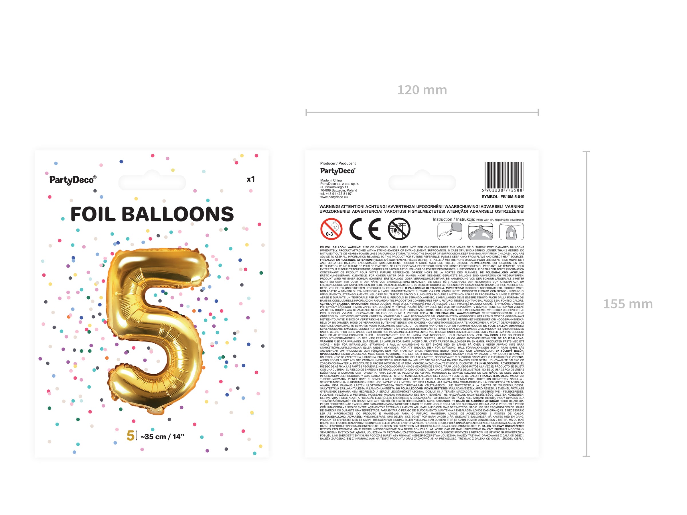 Ballon aluminium 