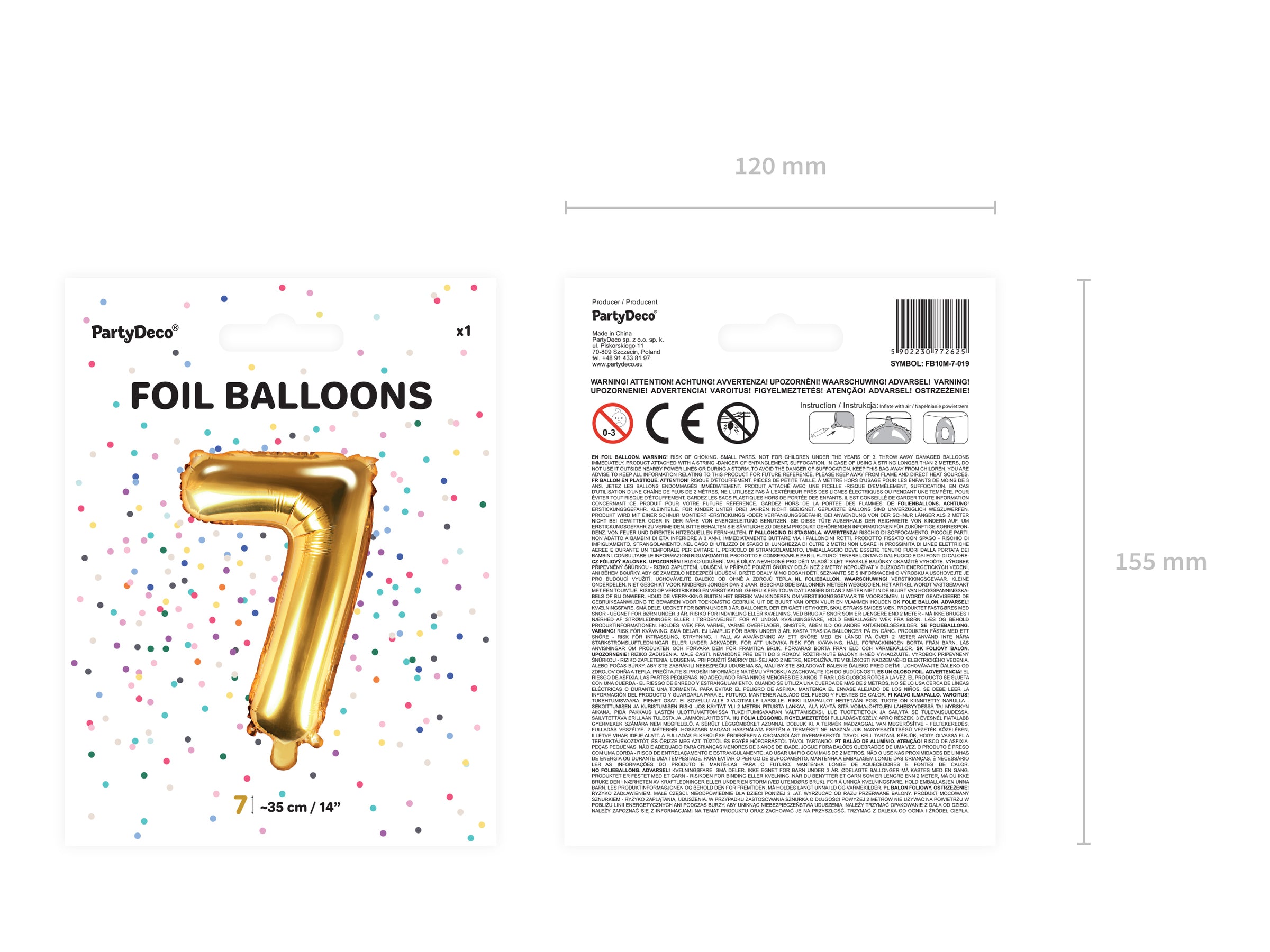 Ballon aluminium 