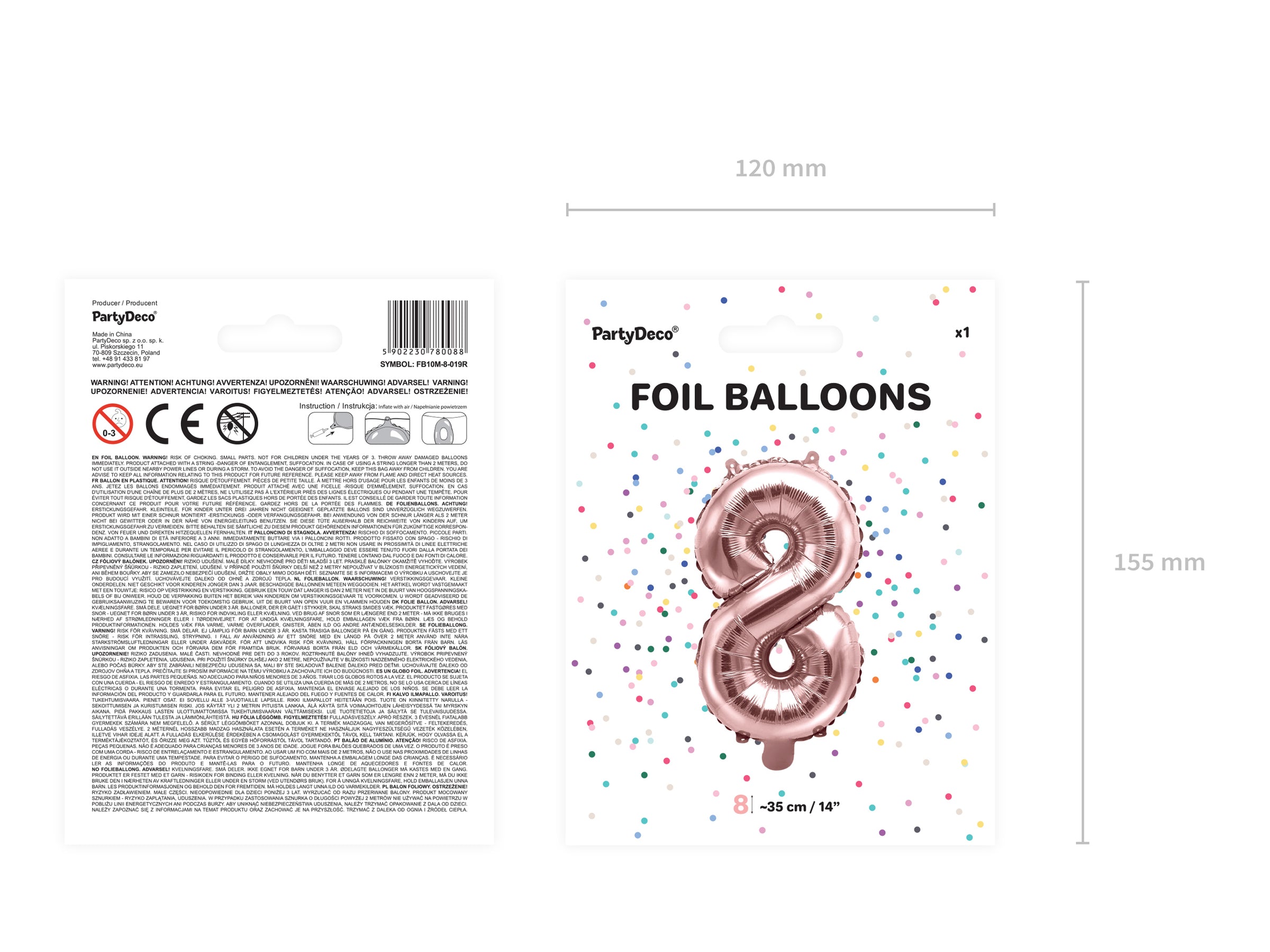 Ballon aluminium 