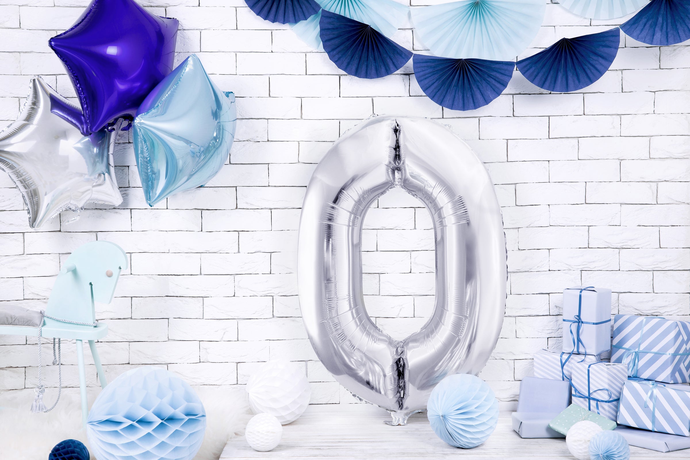 Ballon aluminium chiffre  