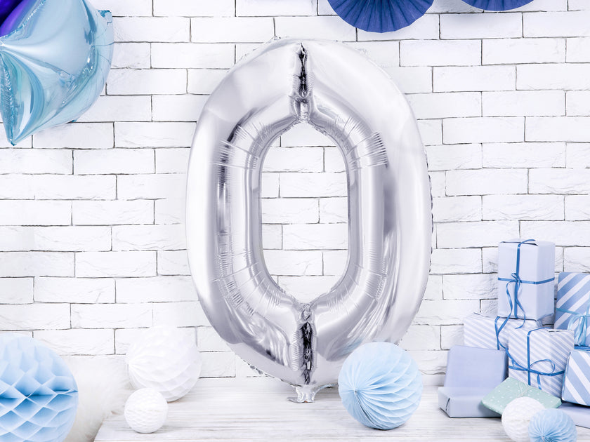 Ballon aluminium chiffre  