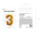 Ballon aluminium chiffre  