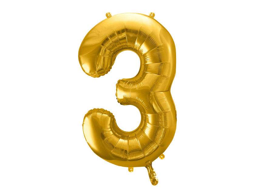 Ballon aluminium chiffre  