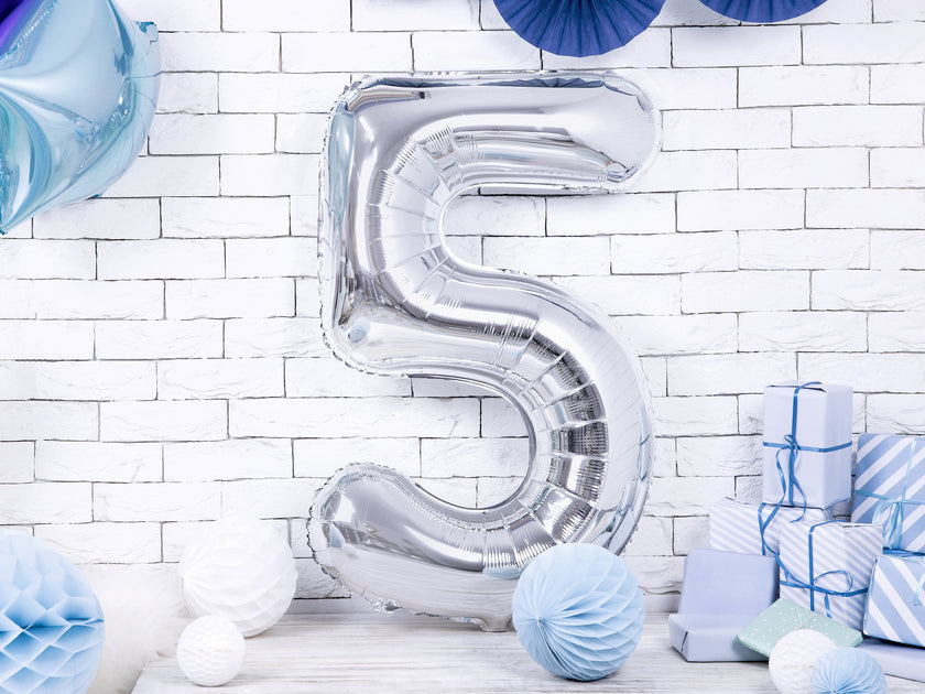 Ballon aluminium chiffre  