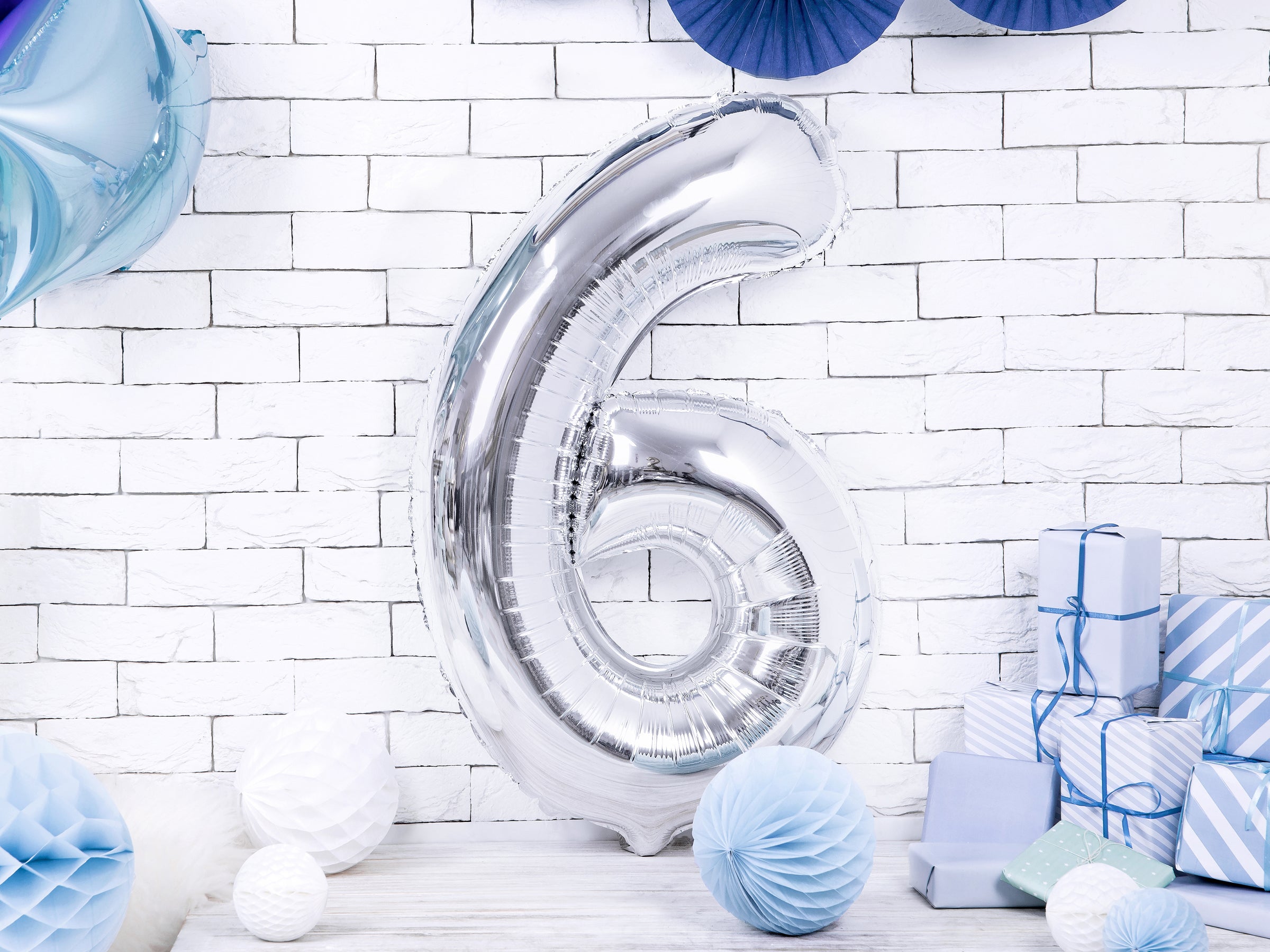 Ballon aluminium chiffre  