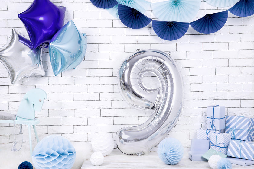 Ballon aluminium chiffre  