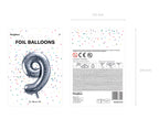 Ballon aluminium chiffre  