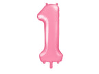 Ballon aluminium chiffre  