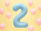 Ballon aluminium chiffre  