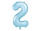 Ballon aluminium chiffre  