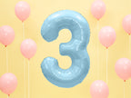 Ballon aluminium chiffre  