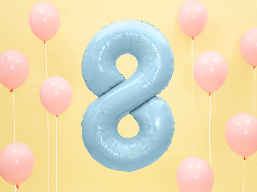 Ballon aluminium chiffre  