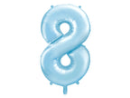 Ballon aluminium chiffre  